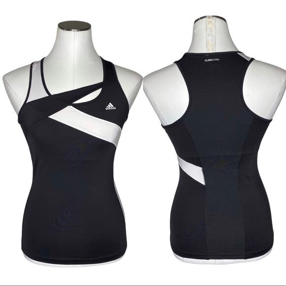 adidas Tops - Adidas Clima Cool Cut Out Racerback Tank Top size Small